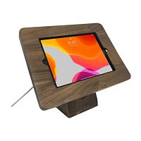 CTA Wooden Security Kiosk Stand - stand - flop - for tablet - walnut
