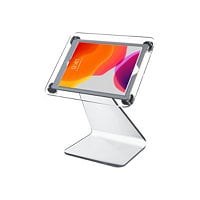 CTA Premium Security Translucent Acrylic Kiosk - stand - for tablet - trans