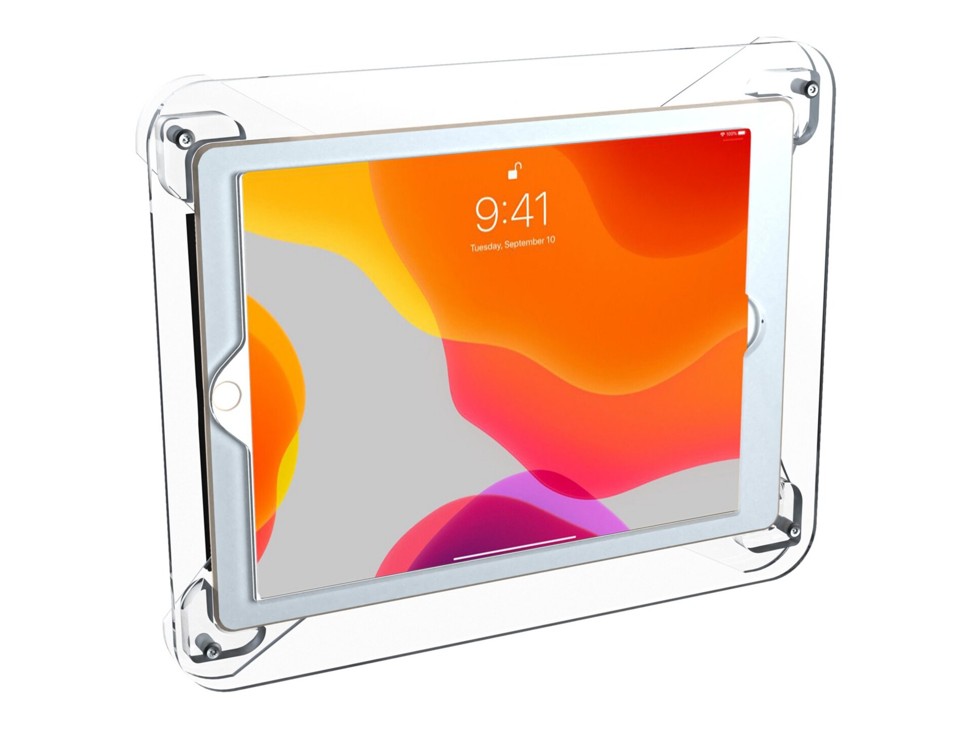 CTA Premium Security Translucent Acrylic Wall Mount - enclosure - for tablet - translucent
