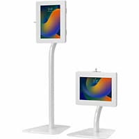 CTA Premium Height-Adjustable Floor-to-Desk Security Kiosk - stand - for ta