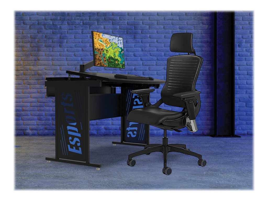 Spectrum OM5 Deluxe Esports - chair - Polyflex - black