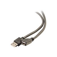 C2G 50ft USB Extension Cable - Active - Plenum Rated - M/F - USB extension