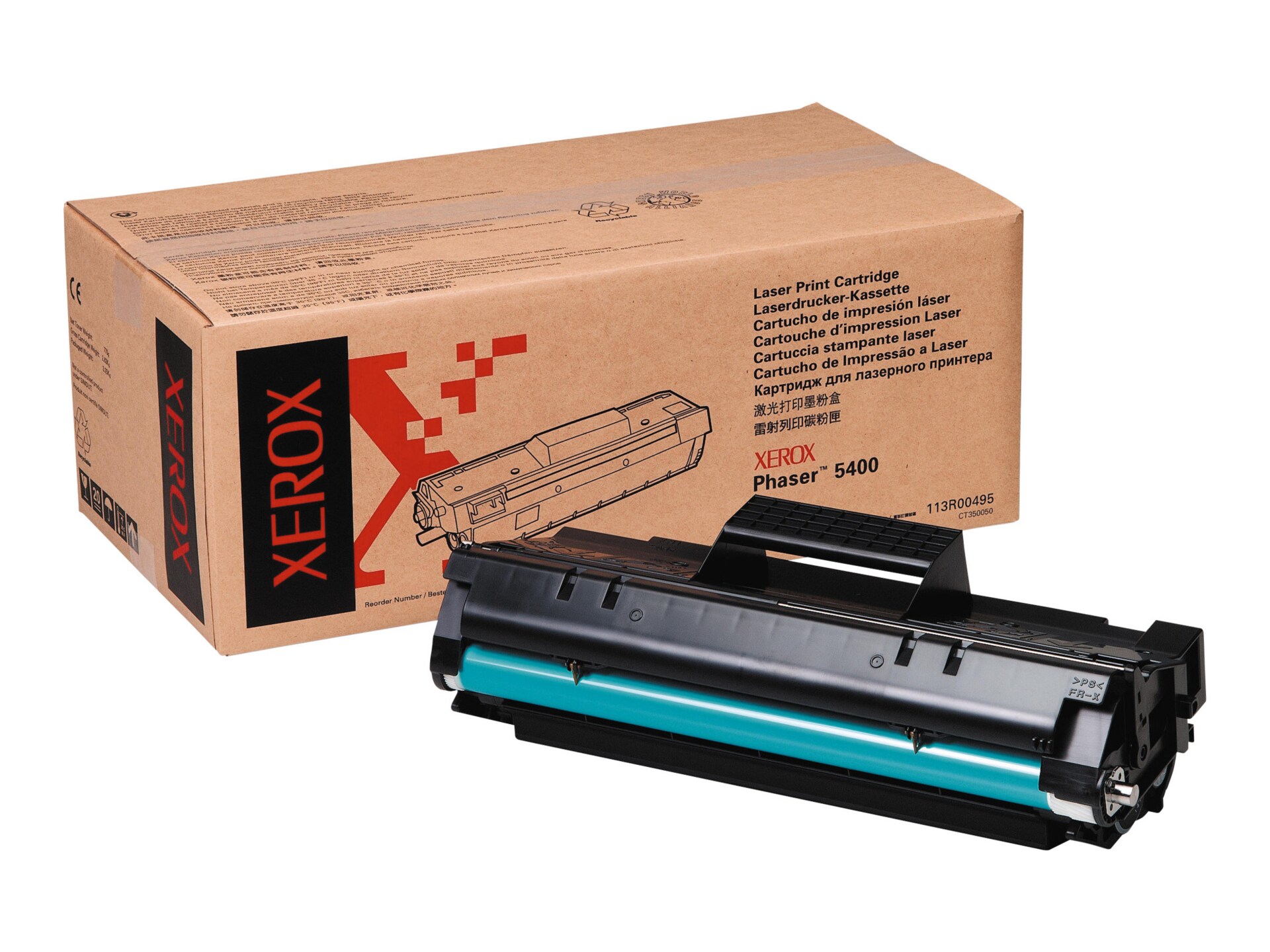 Xerox Phaser 5400 - black - original - toner cartridge