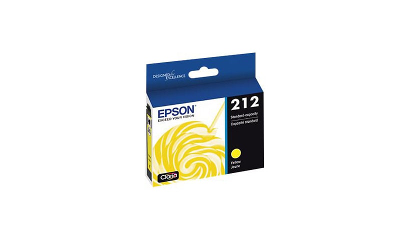Epson 212 - yellow - original - ink cartridge