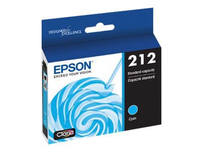 Epson 212 - cyan - original - ink cartridge