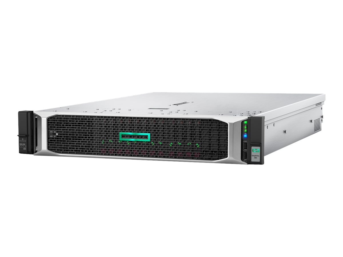 HPE SimpliVity 380 Gen10 Network Choice G Node - rack-mountable no CPU - 0 GB - no HDD