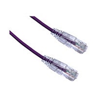 Axiom BENDnFLEX Ultra-Thin - patch cable - 1 ft - purple