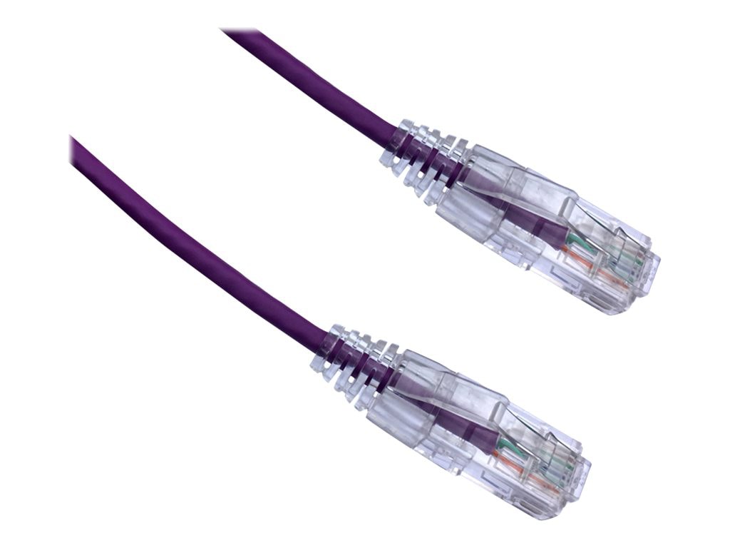 Axiom BENDnFLEX Ultra-Thin - patch cable - 3 ft - purple