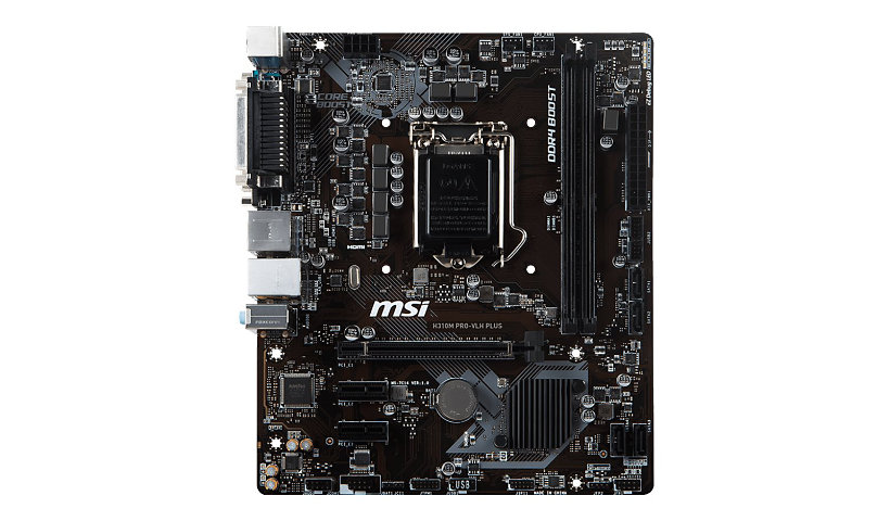 MSI H310M PRO-VLH PLUS - motherboard - micro ATX - LGA1151 Socket - H310
