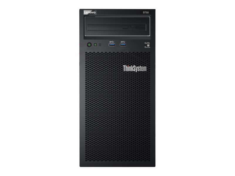 Lenovo ThinkSystem ST50 - tower - AI Ready - Xeon E-2246G 3.6 GHz - 8 GB - no HDD