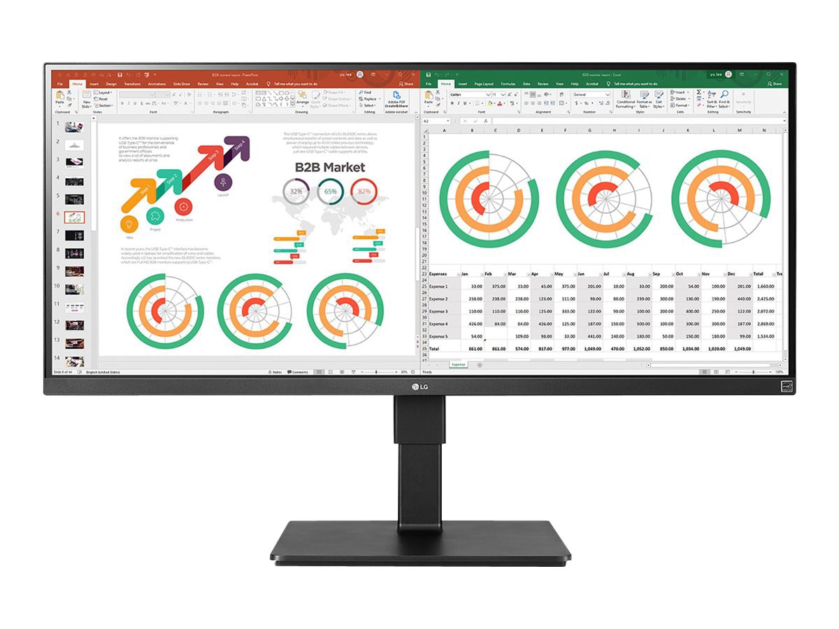 LG 34BL650-B - LED monitor - 34 - HDR - 34BL650-B - Computer Monitors 