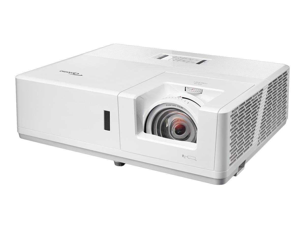 Optoma ZU606TST-W - DLP projector - short-throw - 3D