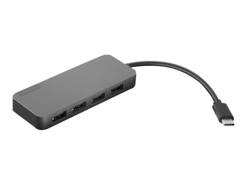 Lenovo to Port USB-A Hub - hub - 4 ports - 4X90X21427 - USB Adapters - CDW.com