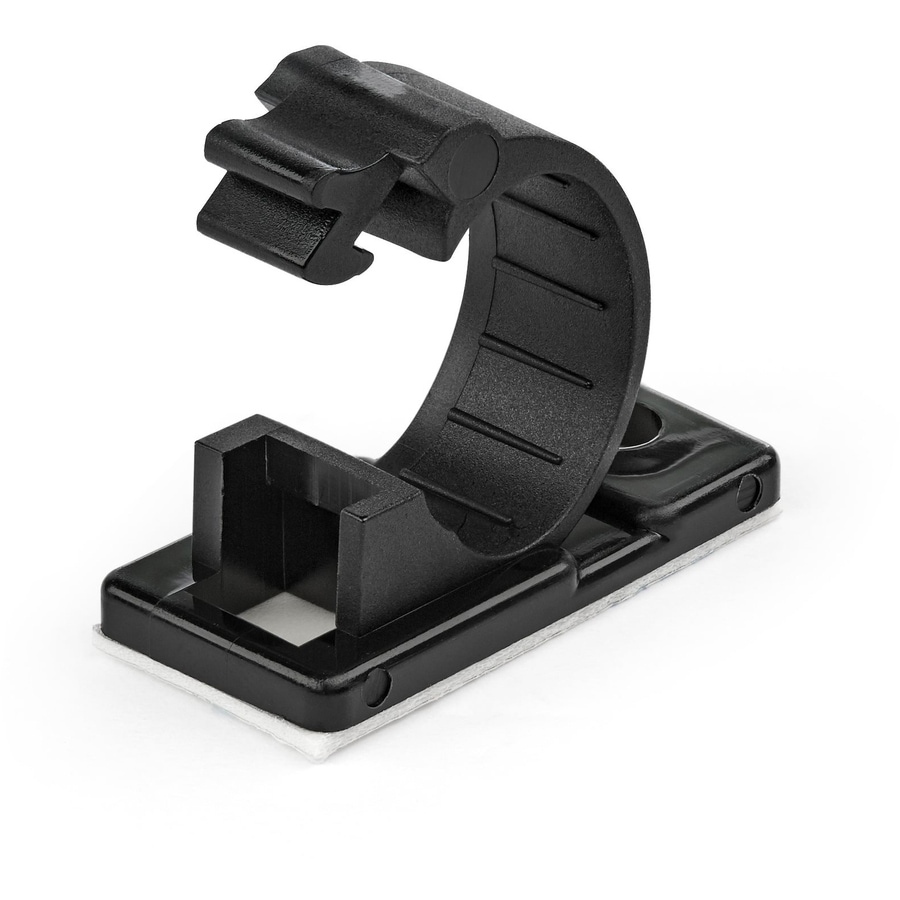 Thumbnail 5 of 6 for StarTech.com 100 Self Adhesive Cable Management Clips, Ethernet/Network Cable/Office Desk Cord Organizer, Sticky TAA