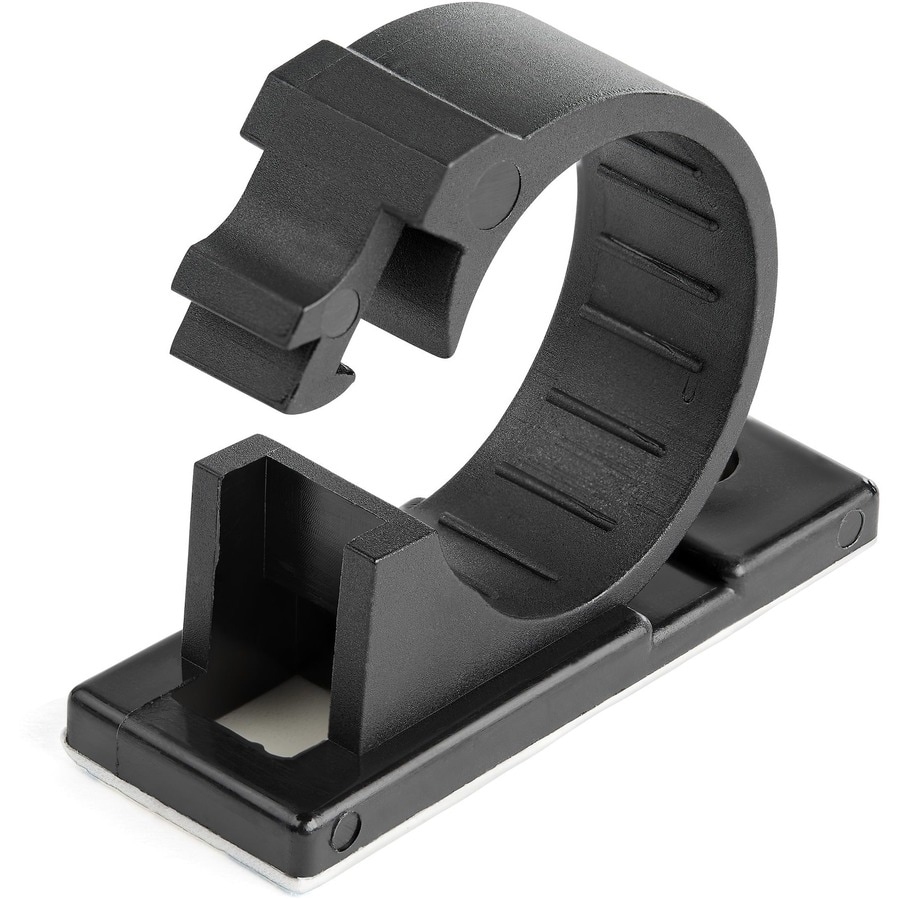 StarTech.com 100 Self Adhesive Cable Management Clips - Sticky