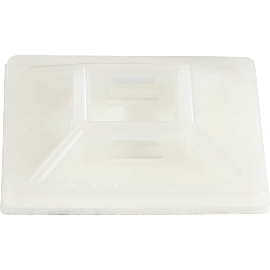 StarTech.com 100 Pack Cable Tie Mounts with Adhesive Tape for 0.21in (5.5mm