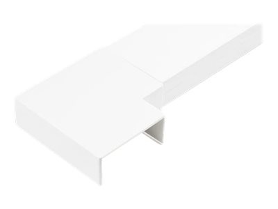 StarTech.com 20 Cable Raceway L Connectors for CBMCWD5020 - 90 Degree Flat L Type - Lateral Elbow - Cable Management