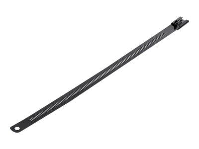StarTech.com 9"(22cm) Metal Cable Ties, 2-1/4"(55mm) Bundle Dia. 100lb(45kg