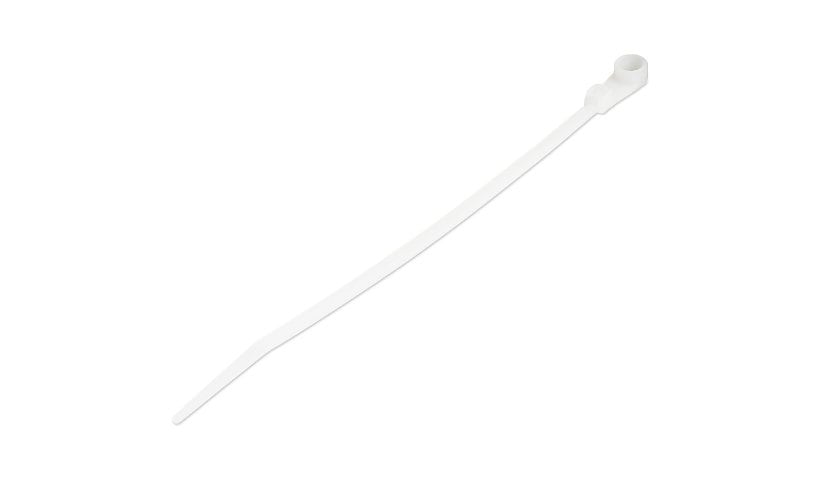 StarTech.com 6" Cable Ties with Mounting Hole - 1-1/2" Dia 40lb Tensile Strength UL Listed 100PK