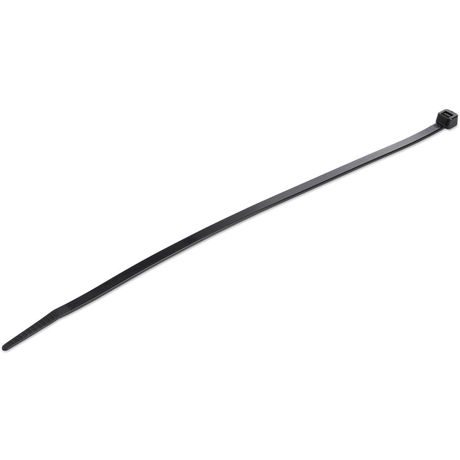 StarTech.com 10" Cable Ties - 2-5/8" Dia, 50lb Tensile Strength, Nylon, UL Listed, 1000 Pack - Black