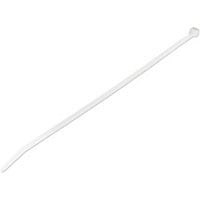 StarTech.com 10" Cable Ties - 2-5/8" Dia, 50lb Tensile Strength, Nylon, UL Listed, 100 Pack - White