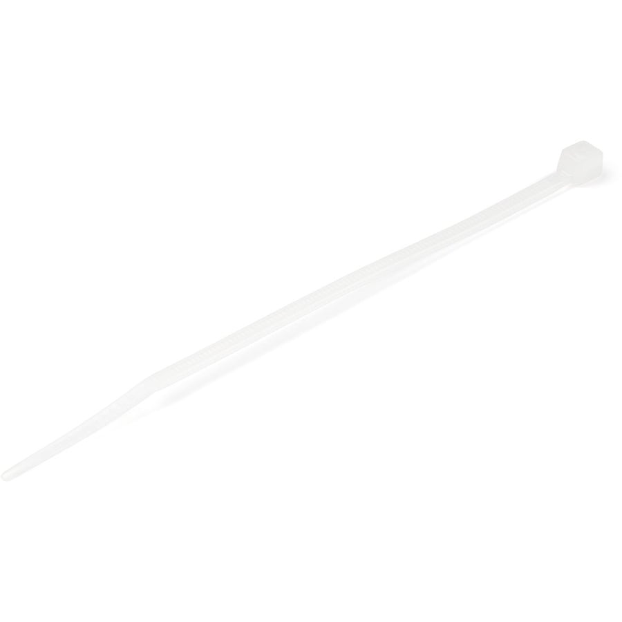 StarTech.com 4"(10cm) Cable Ties, 7/8"(22mm) Dia, 18lb(8kg) Tensile Strengt