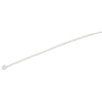 StarTech.com 6" Cable Ties - 1-3/8" Dia, 40lb Tensile Strength, Nylon, UL Listed, 100 Pack - White