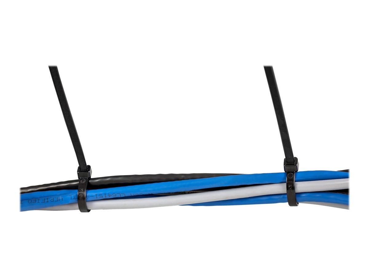 Thumbnail 6 of 13 for StarTech.com 8"(20cm) Cable Ties, 2-1/8"(55mm) Dia, 50lb(22kg) Tensile Strength, Nylon Self Locking Zip Ties, UL, TAA