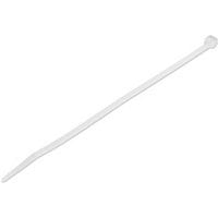 StarTech.com 8" Cable Ties - 2-1/8" Dia, 50lb Tensile Strength, Nylon, UL Listed, 100 Pack - White