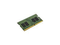 Kingston ValueRAM - DDR4 - module - 4 GB - SO-DIMM 260-pin - 1600 MHz / PC4-25600 - unbuffered