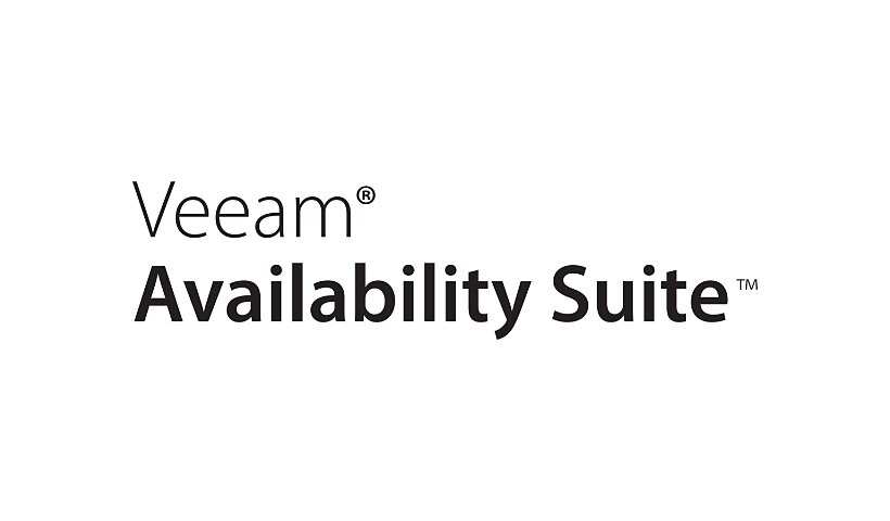 Veeam Availability Suite Universal License - Licence de facturation Upfront (1 an) + Production Support - capacité NAS de 125 To