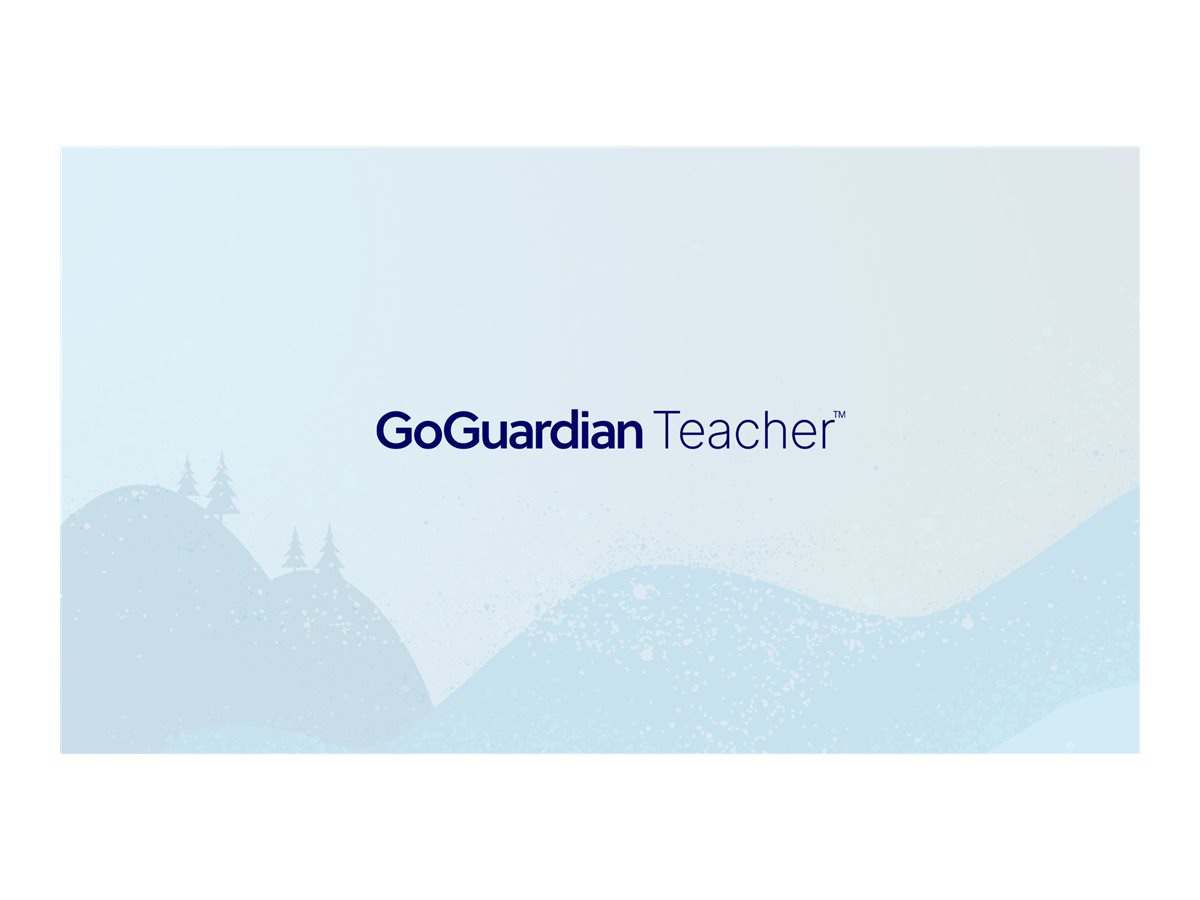 GoGuardian Teacher - subscription license (3 years) - 1 license