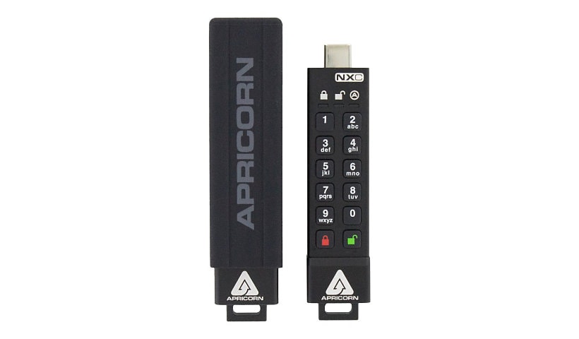 Apricorn Aegis Secure Key 3NXC - USB flash drive - 64 GB - TAA Compliant