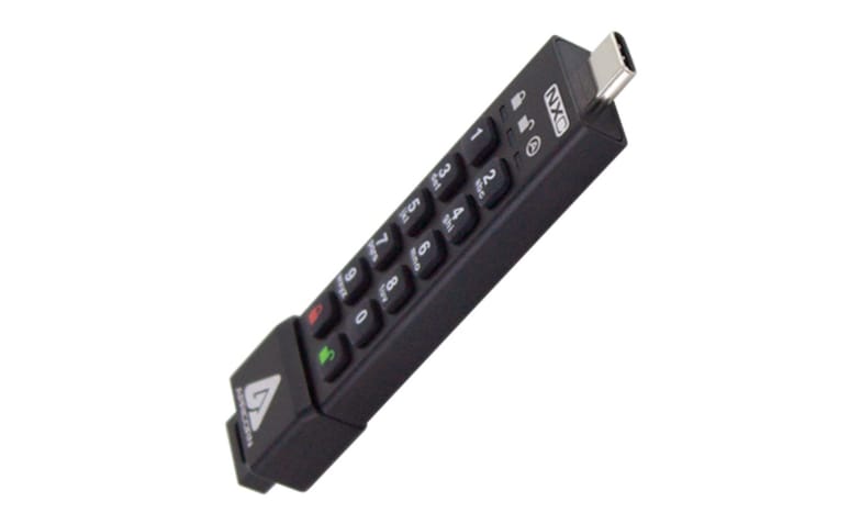 Apricorn Aegis Secure Key 3NXC - USB flash drive - 64 GB - TAA Compliant