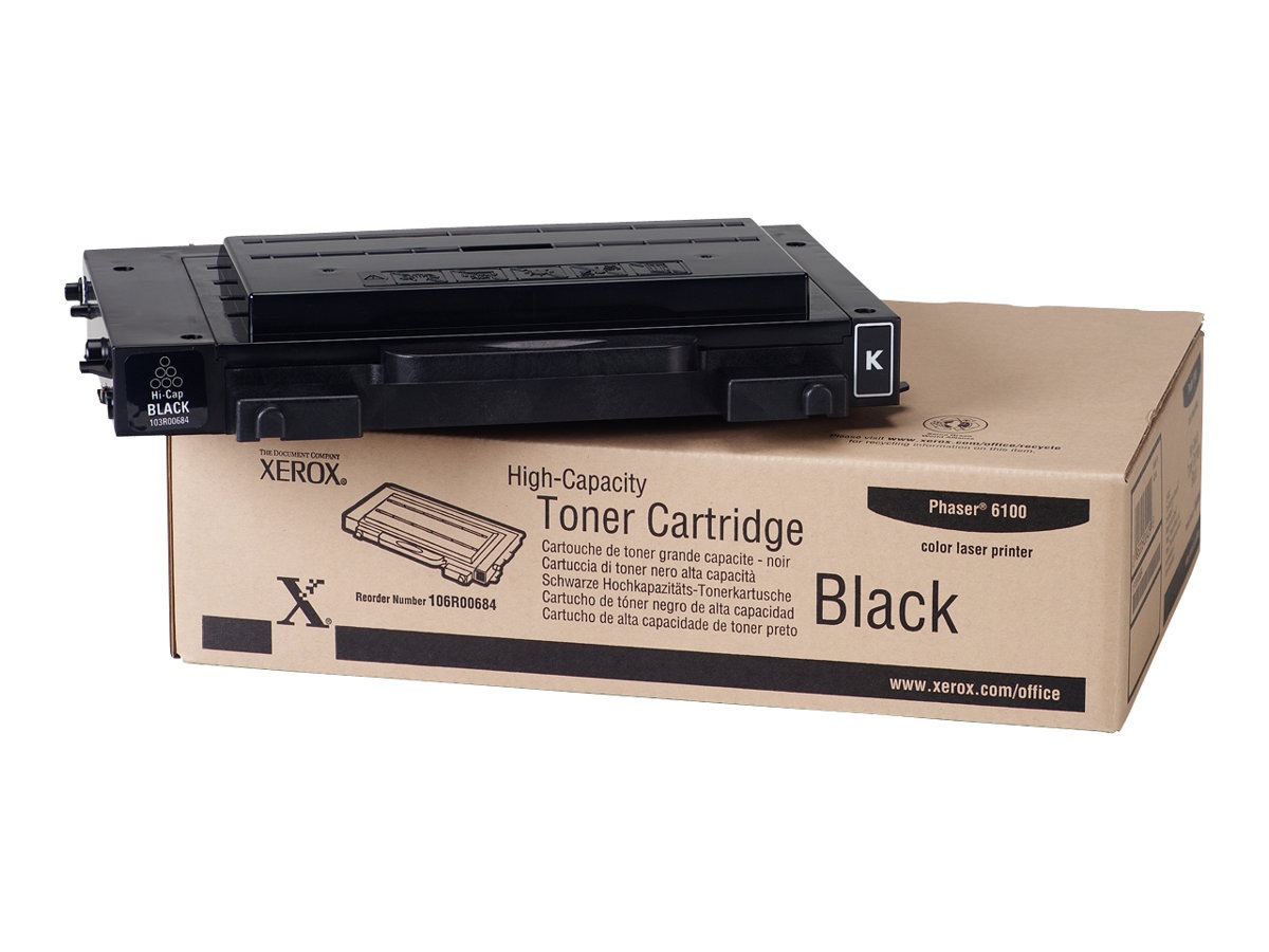 Xerox High-Capacity Phaser 6100 - High Capacity - black - original - toner cartridge
