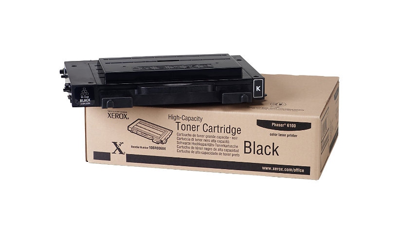 Xerox High-Capacity Phaser 6100 - High Capacity - black - original - toner cartridge