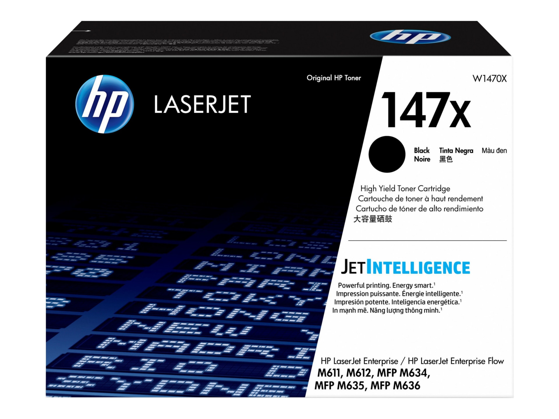 HP 147X Original High Yield Laser Toner Cartridge - Black - 1 Each