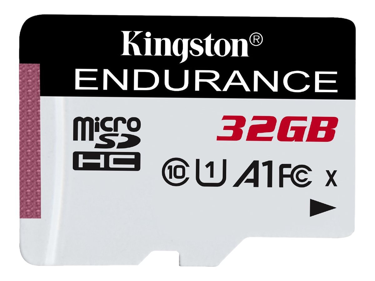 Kingston High Endurance - flash memory card - 32 GB - microSDHC UHS-I