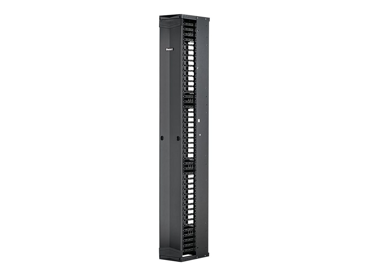 Panduit PatchRunner 2 Enhanced - rack cable management panel (vertical) - 45U