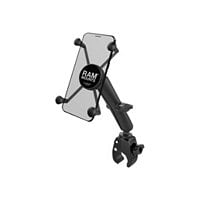 RAM X-Grip Large Phone Mount with RAM Tough-Claw Small Clamp Base - holder