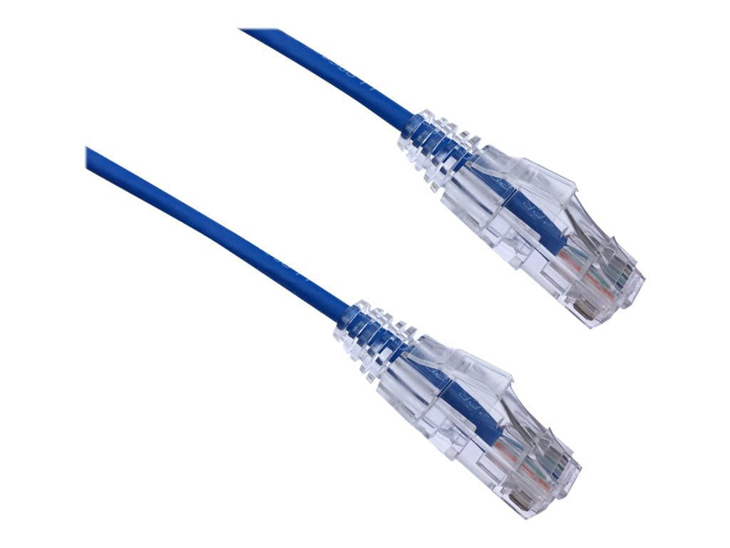 Axiom BENDnFLEX Ultra-Thin - patch cable - 1 ft - blue