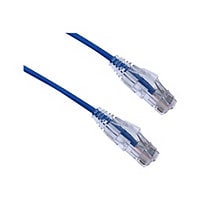 Axiom BENDnFLEX Ultra-Thin - patch cable - 1 ft - blue
