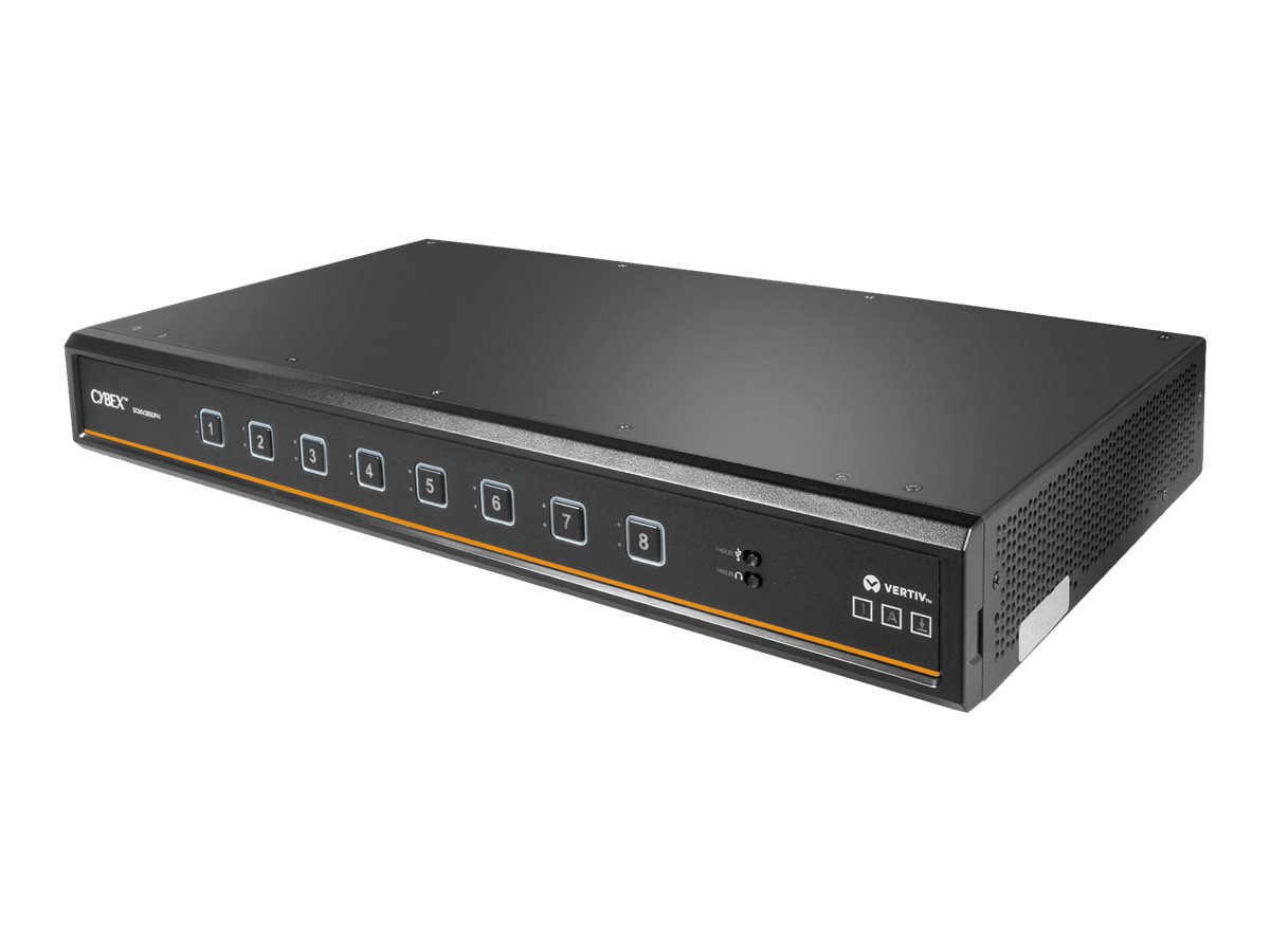 Cybex Secure MultiViewer KVM Switch SCMV285DPH - KVM / audio / USB switch - 8 ports