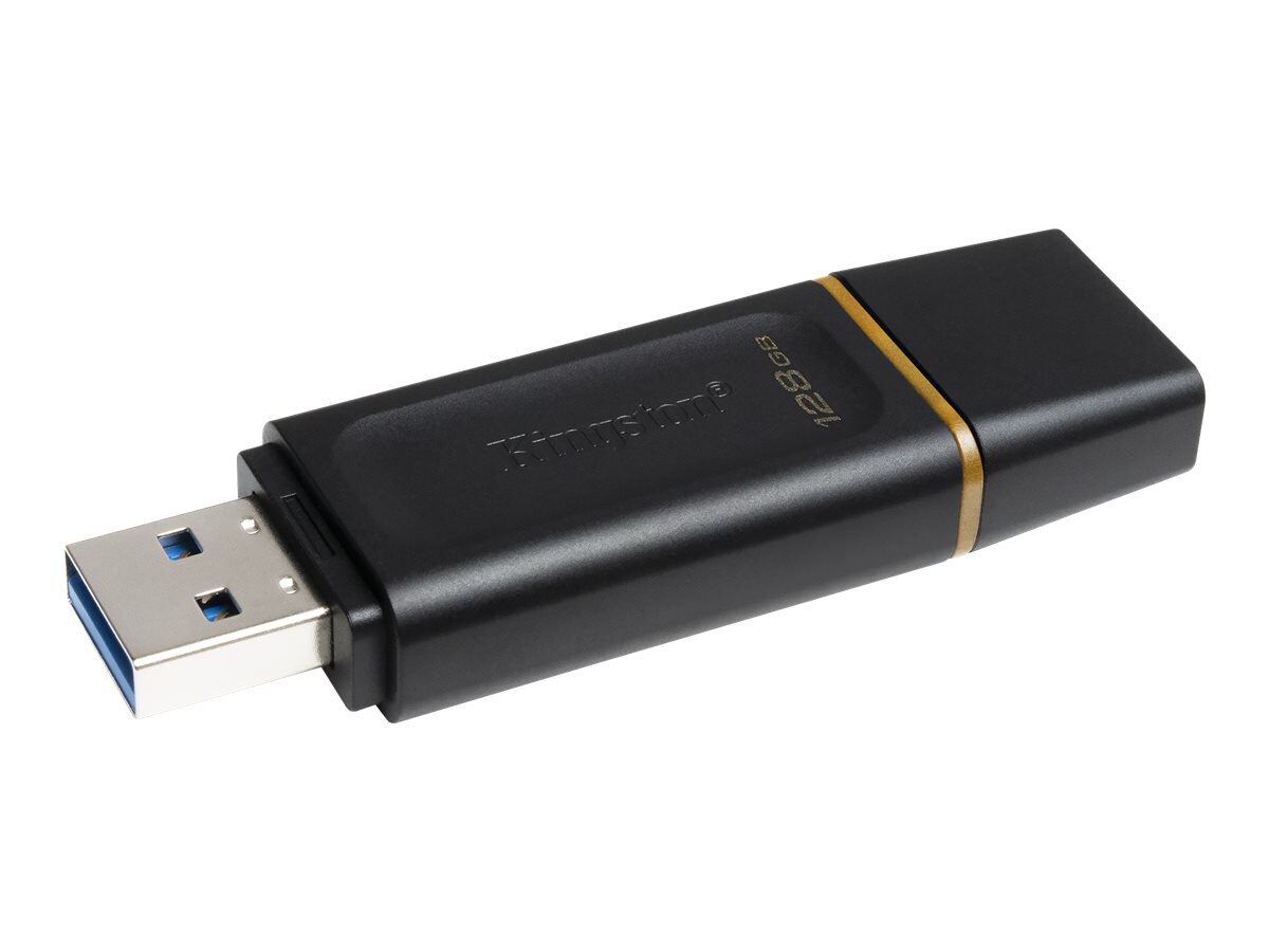Kingston DataTraveler Exodia 128GB USB Flash Drive - Black/Yellow