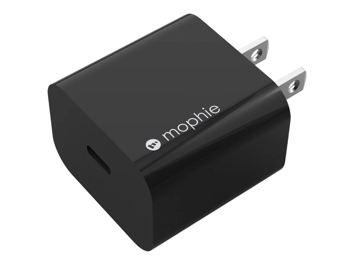 ZAGG mophie 18W USB-C Power Delivery Wall Charger - Black