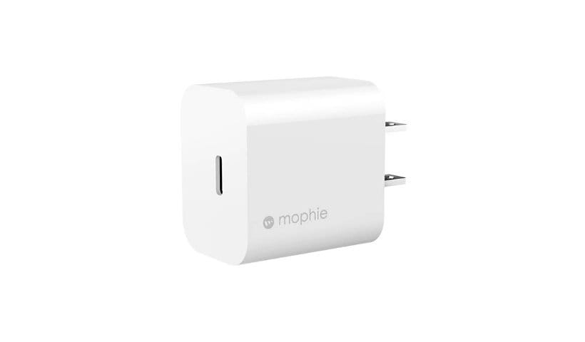 ZAGG mophie 18W USB-C Power Delivery Wall Charger - White