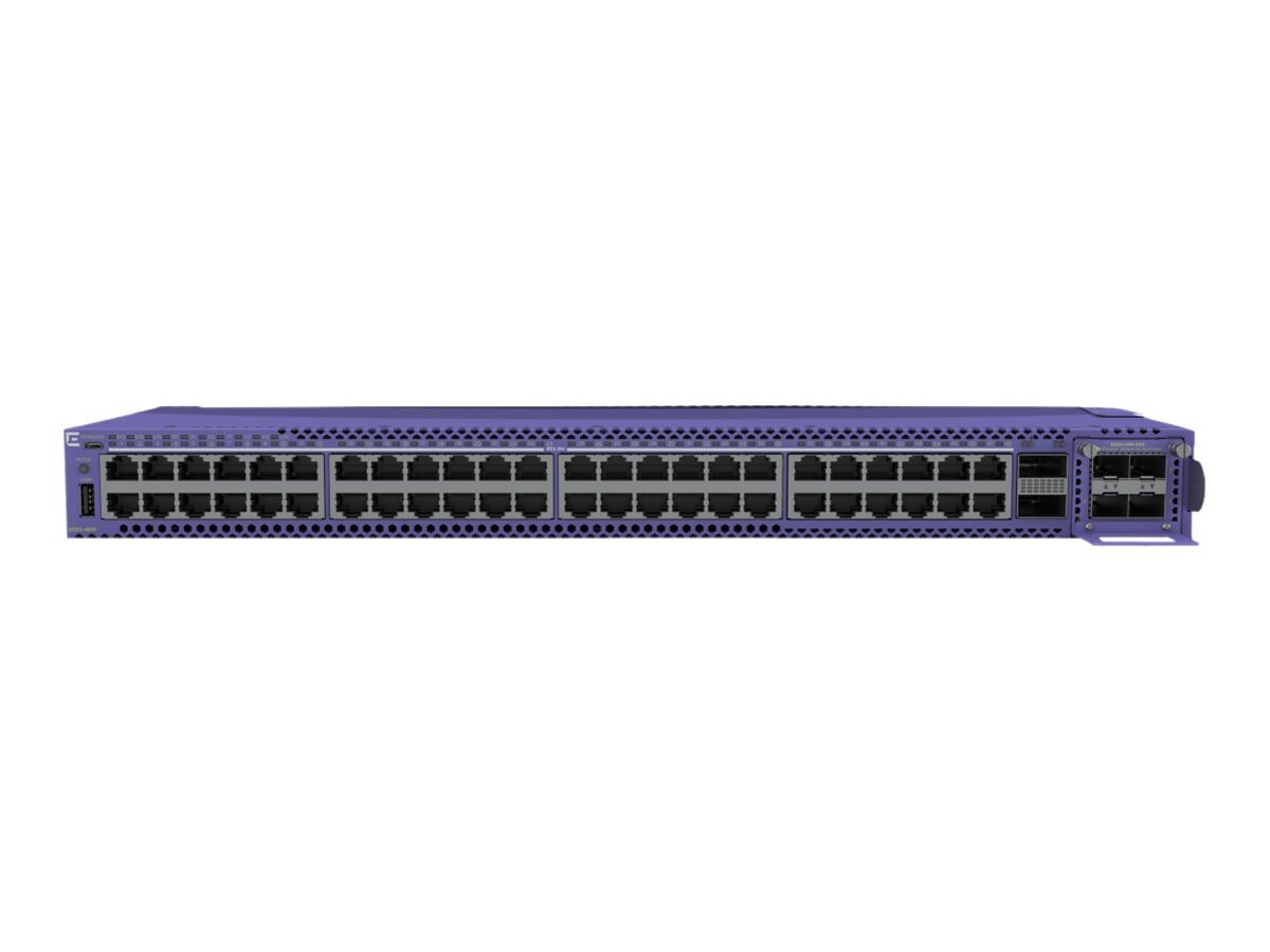 Extreme Networks ExtremeSwitching 5520 series 5520-48W - switch - 48 ports  - managed - rack-mountable - 5520-48W - Ethernet Switches 