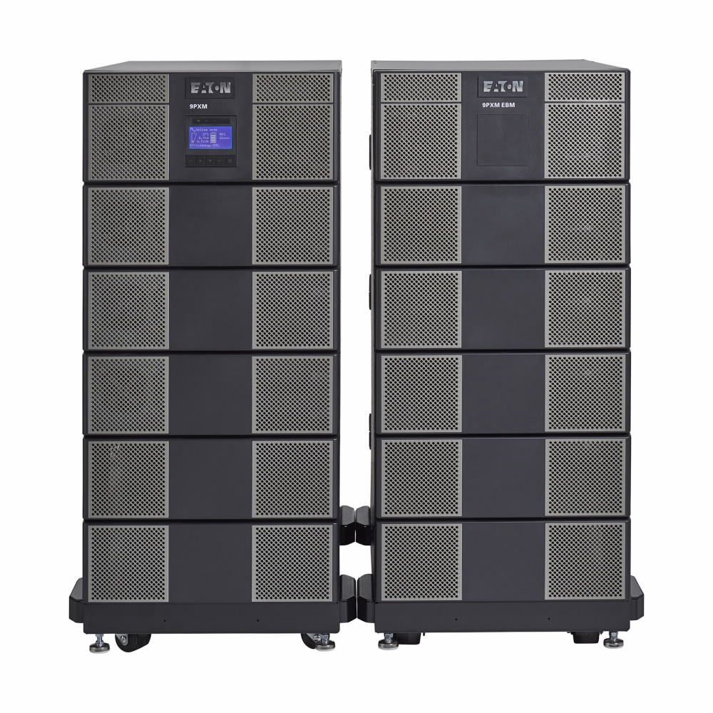 Eaton 9PXM 12-Slot Connected External Battery Cabinet for 9PXM UPS 21U TAA