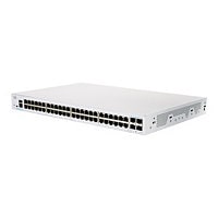 Cisco Business 350 Series 350-48T-4G - switch - 52 ports - managed - rack-m