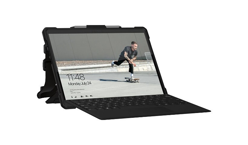 UAG Rugged Case for Microsoft Surface Pro X w/ Handstrap & Shoulder Strap -